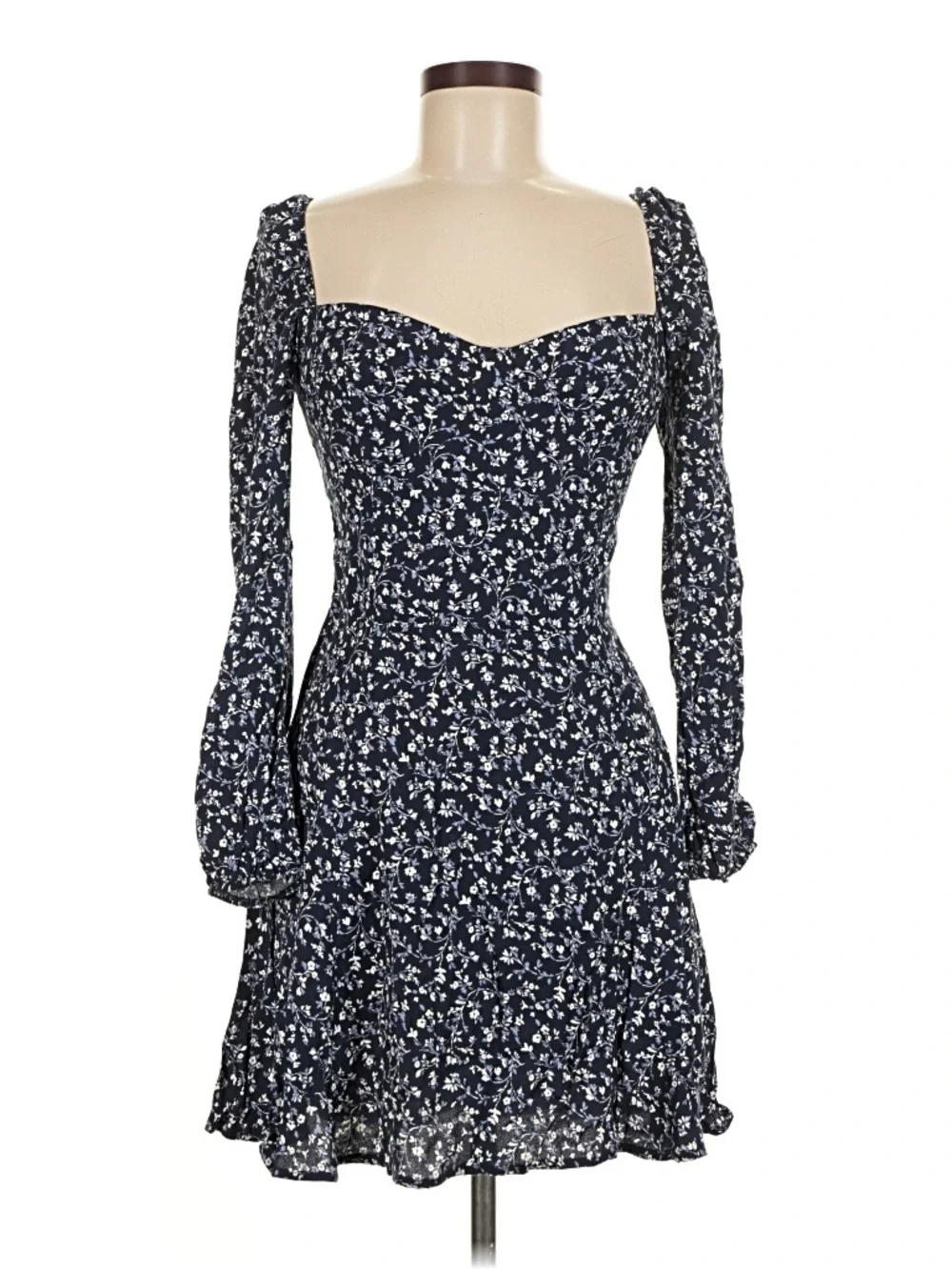 Reformation Mochi Floral-print Mini Dress In‎ Twilight Size 8